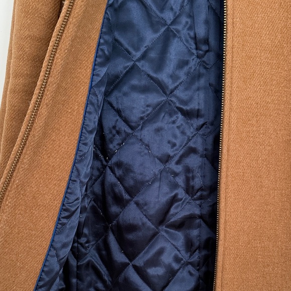 J. Crew Camel Wool Blend Coat - Picture 6 of 6